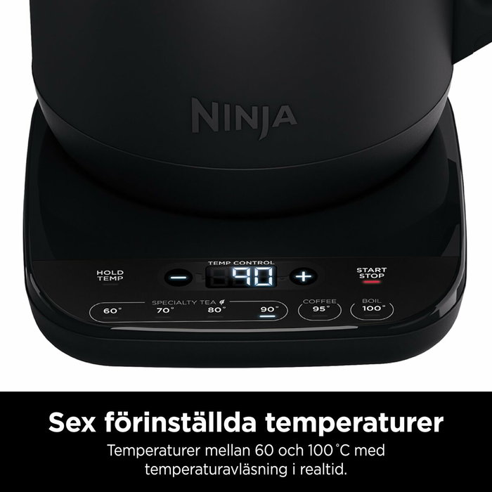 Ninja KT200EU Hervidor de agua, 3000 W, 0,7 L, Negro