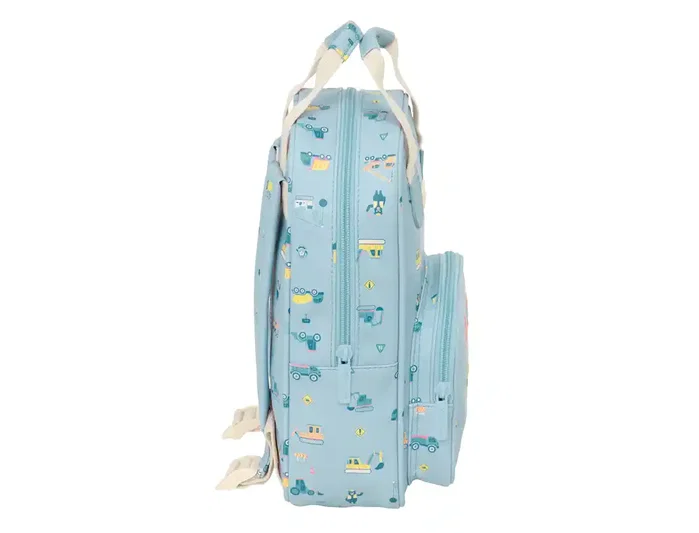 Safta Mochila Gruas Preescolar 28cm Safta Mochila Gruas Preescolar 28cm
