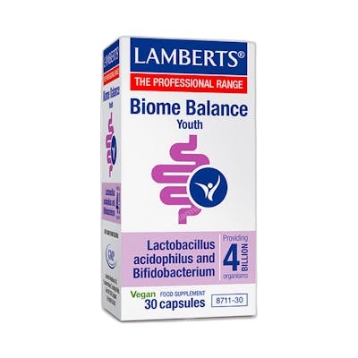 LAMBERTS Biome Balance Youth (Juventud) 30 cápsulas LAMBERTS Biome Balance Youth (Juventud) 30 cápsulas