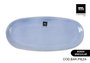 La Mediterranea Fuente Oval Macarella Blue 33x14.8x2.7cm