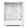 SHARKOON VS9 RGB, Torre ATX Midi, PC Gaming, Blanco, Panel Lateral de Vidrio Templado, Ventiladores LED, Gestión de Cables, Soporta Placas ATX/mATX/Mini-ATX, 35 cm GPU