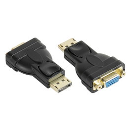 GoodConnections Adaptador DP-St.-VGA-Bu. Alcasa DP-AD12
