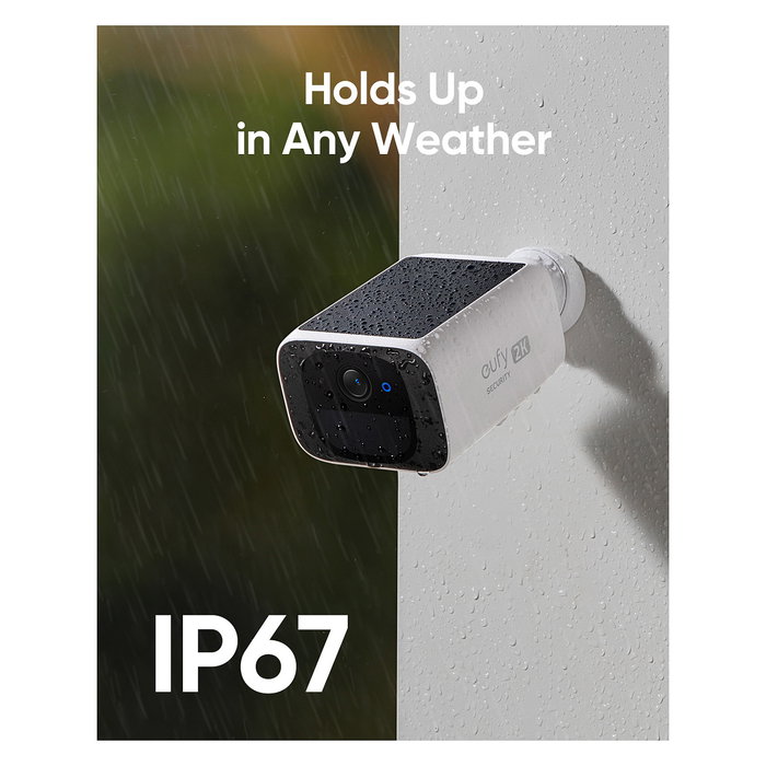Anker eufy SoloCam S220 Cámara de Seguridad IP 135° 2-Cam Pack, Inalámbrica, Interior y Exterior IP67, Visión Nocturna, Alimentación Solar, Blanco Anker eufy SoloCam S220 Cámara de Seguridad IP 135° 2-Cam Pack, Inalámbrica, Interior y Exterior IP67, Visión Nocturna, Alimentación Solar, Blanco