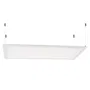 Panel LED Superslim 22W 2100Lm 4200ºK 60x30Cm Marco Blanco [HO-PAN30060022W-MB-W]