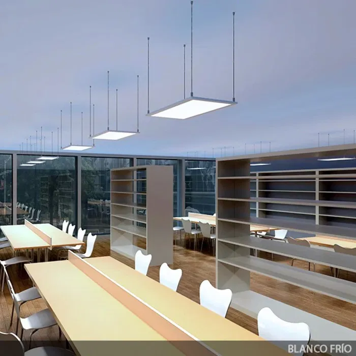 Panel LED Superslim 22W 2100Lm 4200ºK 60x30Cm Marco Blanco [HO-PAN30060022W-MB-W]