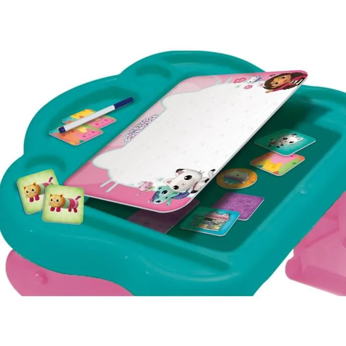 Lisciani Giochi Mesa Educativa Gabby Dollhouse LIS8008324103355 - Más de 10 juegos fáciles y divertidos