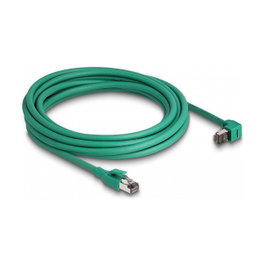 DeLOCK Cable de red PROFINET Cat6 SF/UTP 90° angulado 5 m Verde