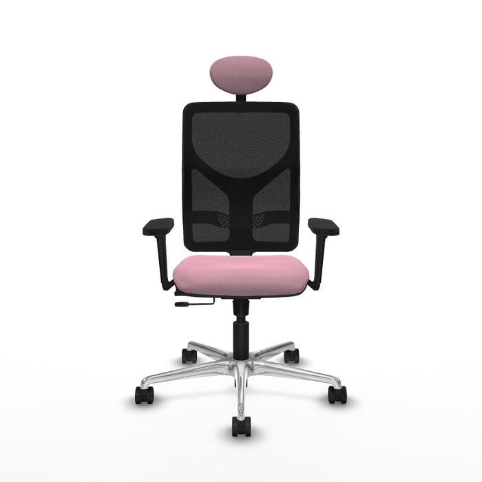 PIQUERAS Y CRESPO Silla de oficina Motilla con mecanismo Sincro/Traslack, Rosa y Negro PIQUERAS Y CRESPO Silla de oficina Motilla con mecanismo Sincro/Traslack, Rosa y Negro