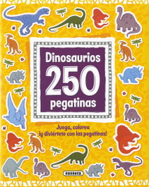 Dinosaurios 250 pegatinas, Susaeta, Equipo - SUSAETA EDICIONES