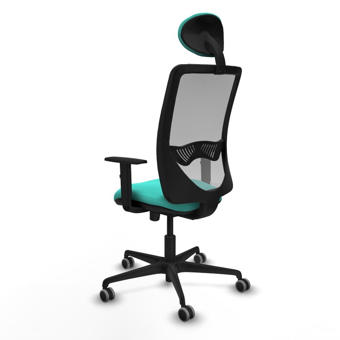 PIQUERAS Y CRESPO Silla de oficina Zulema Turquesa y Gris PIQUERAS Y CRESPO Silla de oficina Zulema Turquesa y Gris