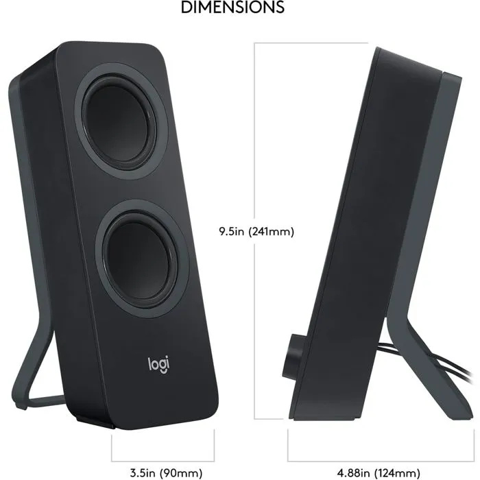 Logitech Z207 Altavoces 2.0 Bluetooth Negro Logitech Z207 Altavoces 2.0 Bluetooth Negro