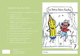 Cuaderno Rebost (Cas.) La Letra Bien Hecha Minusculas Nº 7 (Set de 5)