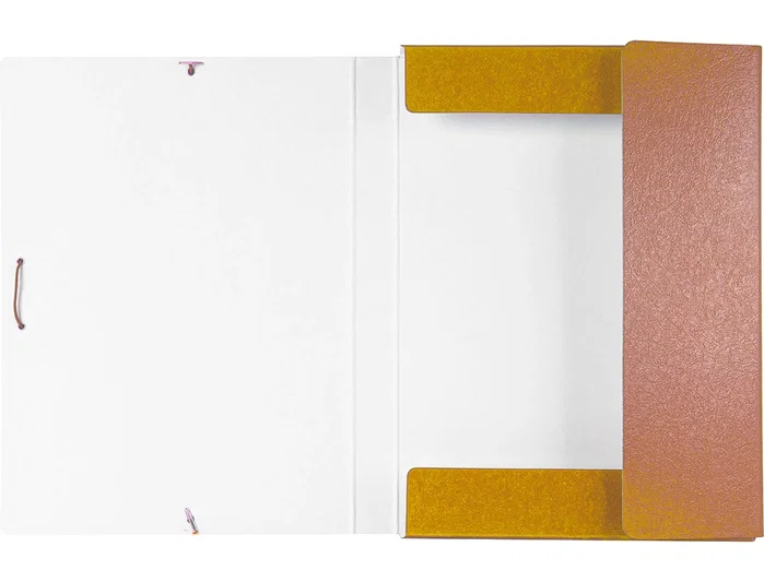 Liderpapel Carpeta de proyectos folio lomo 30mm cartón gofrado amarilla Liderpapel Carpeta de proyectos folio lomo 30mm cartón gofrado amarilla