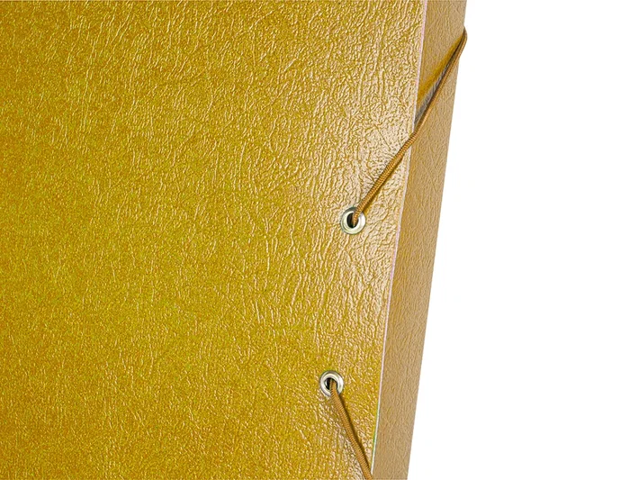 Liderpapel Carpeta de proyectos folio lomo 30mm cartón gofrado amarilla Liderpapel Carpeta de proyectos folio lomo 30mm cartón gofrado amarilla
