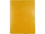 Liderpapel Carpeta de proyectos folio lomo 30mm cartón gofrado amarilla