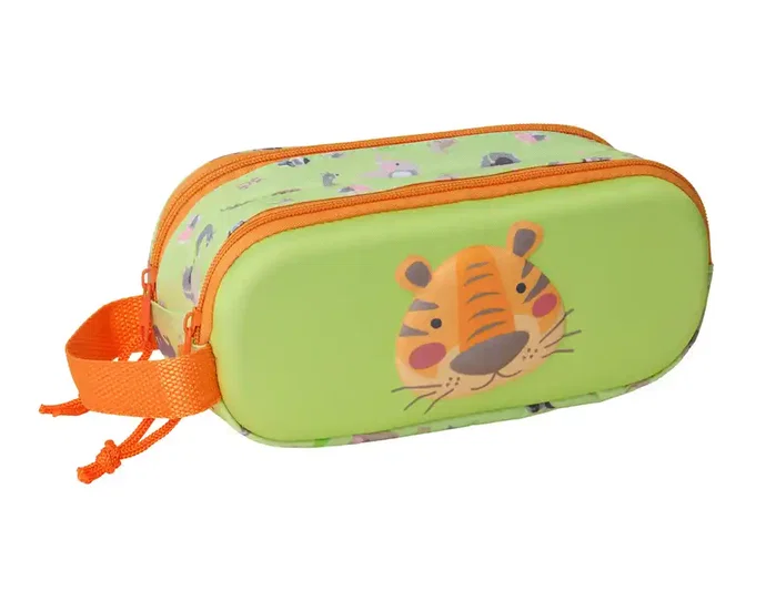 Safta Portatodo Doble 3D Tiger