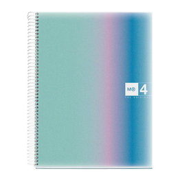 Bloc Miquelrius Aurora Notebook 4 Micro.Tapa Pp A4 120H 70G Horizontal West Bay (Set de 5)