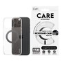PanzerGlass CARE Feature Case Transparente con Soporte Negro y MagSafe para iPhone 16 Pro Max