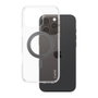 PanzerGlass CARE Feature Case Transparente con Soporte Negro y MagSafe para iPhone 16 Pro Max