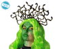 Diadema de serpientes en negro y dorado para Medusa