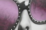 DKD Home Decor Cuadro Lienzo Chica Gafas Surtido de 2 Unidades 60x80 cm