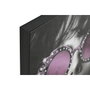 DKD Home Decor Cuadro Lienzo Chica Gafas Surtido de 2 Unidades 60x80 cm