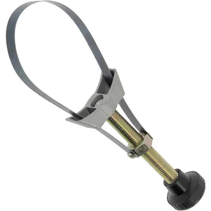 Precision Steel Llave de Cinta para Filtro de Aceite Ajustable para Desmontaje