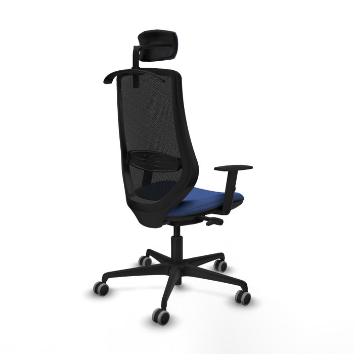 PIQUERAS Y CRESPO Silla de oficina Mardos con mecanismo Sincro/Traslack Azul marino y Negro PIQUERAS Y CRESPO Silla de oficina Mardos con mecanismo Sincro/Traslack Azul marino y Negro