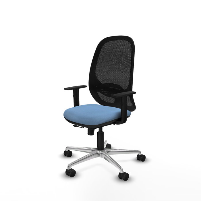 PIQUERAS Y CRESPO Silla de oficina Cilanco Azul cielo/Negro PIQUERAS Y CRESPO Silla de oficina Cilanco Azul cielo/Negro