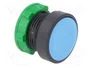 SCHNEIDER ELECTRIC Interruptor de presión Harmony XB5 azul 22mm