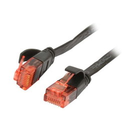 Synergy21 Patchkabel RJ45 CAT6 250MHz 10m negro plano