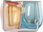 LAV Set de 4 Vasos 360 cc - Colección Gaia - Vasos de 6.5x8x10 cm (6 Cajas)