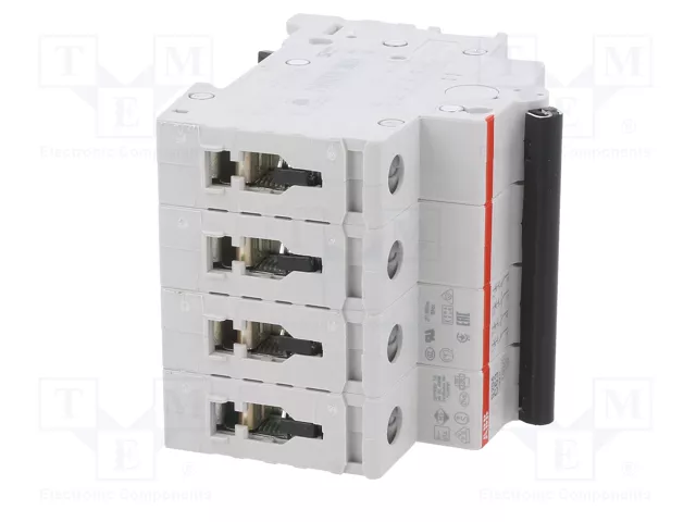 ABB S200 Interruptor magnetotérmico 4 polos 63A 6kA ABB S200 Interruptor magnetotérmico 4 polos 63A 6kA