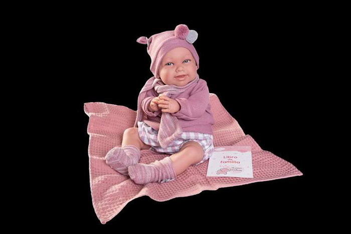 Muñecas Antonio Juan Muñeca Reborn Bebé Realista Martina 52cm con Peso Real y Mantita Incluida - Juguete para Niñas +3 Años Muñecas Antonio Juan Muñeca Reborn Bebé Realista Martina 52cm con Peso Real y Mantita Incluida - Juguete para Niñas +3 Años