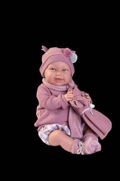 Muñecas Antonio Juan Muñeca Reborn Bebé Realista Martina 52cm con Peso Real y Mantita Incluida - Juguete para Niñas +3 Años Muñecas Antonio Juan Muñeca Reborn Bebé Realista Martina 52cm con Peso Real y Mantita Incluida - Juguete para Niñas +3 Años