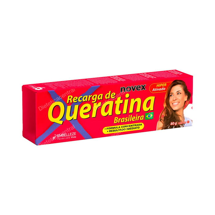 Novex Recarga de Queratina Brasileña 80g