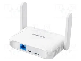 Qoltec Router Home & Travel 4G LTE WiFi 6 AX300 Blanco