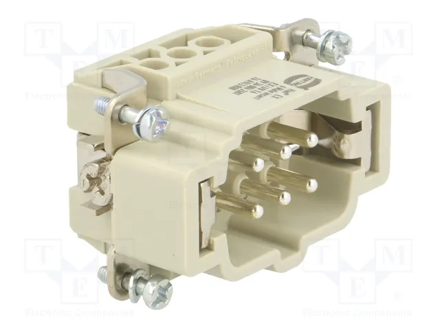 HARTING Han® Ex Plantilla de Contacto Macho 6+PE HARTING Han® Ex Plantilla de Contacto Macho 6+PE