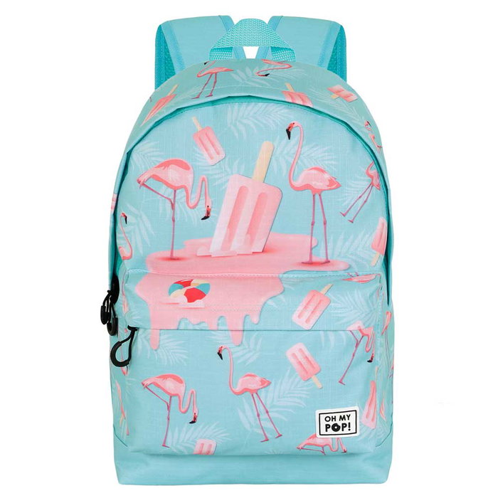 Oh My Pop Mochila HS FAN 2.2 Ice Flamingo Turquesa Oh My Pop Mochila HS FAN 2.2 Ice Flamingo Turquesa