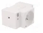 Schneider Electric ACTI9 Enchufe tipo E para raíl DIN