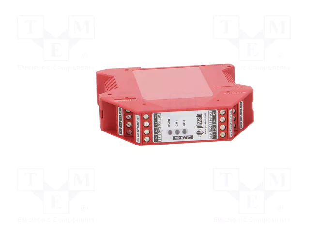 PIZZATO ELETTRICA CS AR-04V024 Relé de Seguridad 24VAC/24VDC