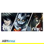 ABYstyle Alfombrilla Gaming XXL Death Note - Tríada L, Kira, Ryuk - 90 x 40 cm - Alfombrilla de Ratón con Licencia Oficial