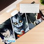 ABYstyle Alfombrilla Gaming XXL Death Note - Tríada L, Kira, Ryuk - 90 x 40 cm - Alfombrilla de Ratón con Licencia Oficial