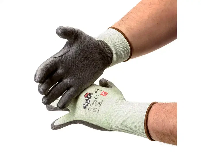Safetop Guantes de polietileno Piccut-N anticorte nivel C con refuerzo pulgar talla 9