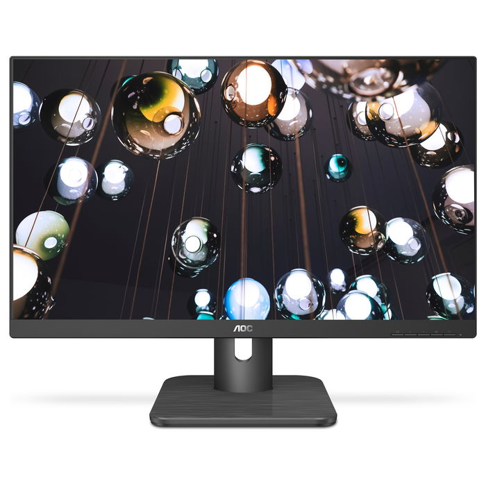 AOC 24E1Q Monitor 24" Full HD (1920x1080) IPS 5ms 250cd/m2 1000:1 178° HDMI DisplayPort VGA Parlantes Negocio Negro