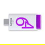 Philips Click Series Gen 1 USB-C 64GB USB 3.2 Gen 1 Memoria Stick Violeta Blanco