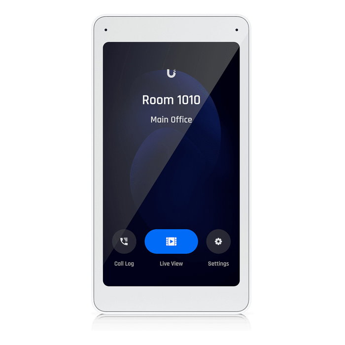 Ubiquiti Intercom Viewer - Pantalla táctil de 5" (12.7 cm) para pared, Blanco, Vidrio/Policarbonato, Resolución 720x1280, PoE, Micrófono y Altavoces incorporados Ubiquiti Intercom Viewer - Pantalla táctil de 5" (12.7 cm) para pared, Blanco, Vidrio/Policarbonato, Resolución 720x1280, PoE, Micrófono y Altavoces incorporados