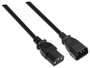 Aisens Cable de Alimentación CPU C13 Hembra a C14 Macho Negro 1,5m