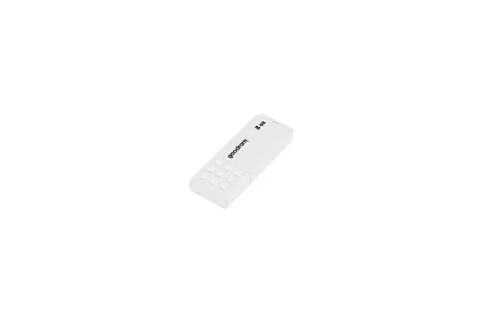 Goodram UME2 Pendrive USB 8 GB USB tipo A 2.0 Blanco, Velocidad de Lectura 20 MB/s, con Tapa