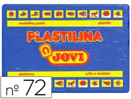 Jovi Plastilina Unidad Tamaño Grande Color Azul Oscuro +350g